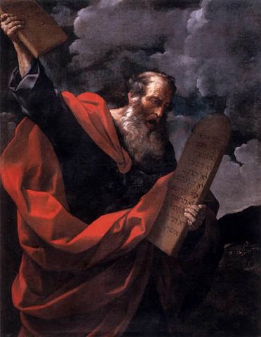 Guido Reni - Moses with the Tables of the Law