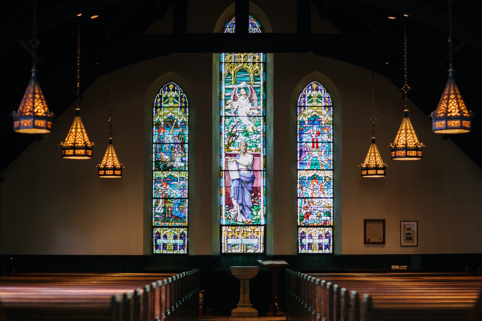 Photo by Karl Fredrickson church interior