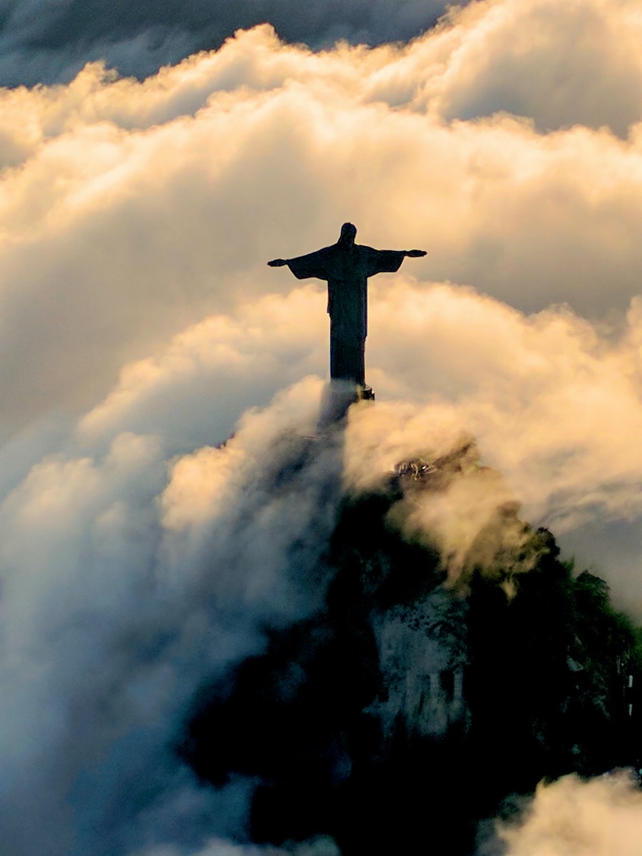 Photo by Robert Nyman Christ the Redeemer Brazil