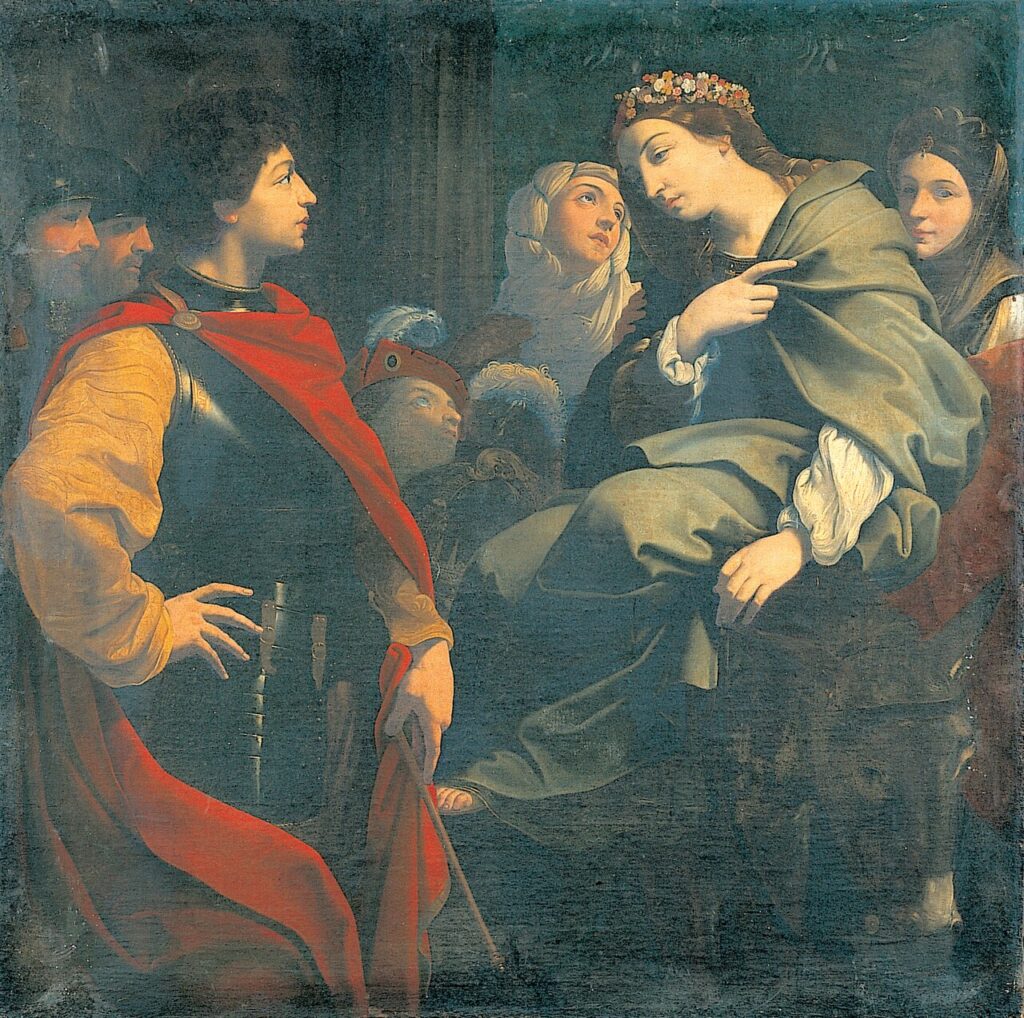 Guido Reni's "The Meeting of David and Abigail" (c. 1615–1620)