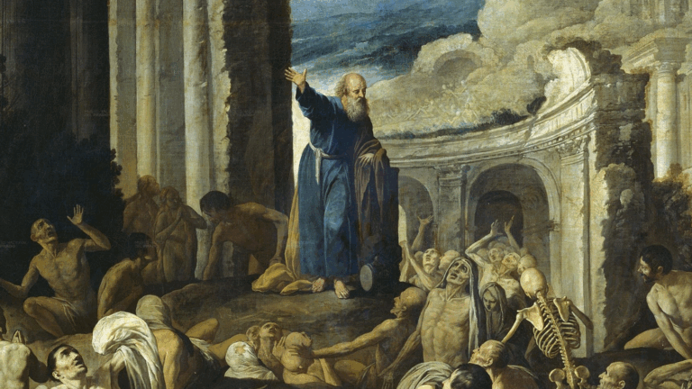 Painting by Francisco Collantes via <a href="https://commons.wikimedia.org/wiki/File:Collantes,_Francisco_-_The_Vision_of_Ezekiel_-_1630.jpg">Wikimedia Commons</a>; licensed under CC0.